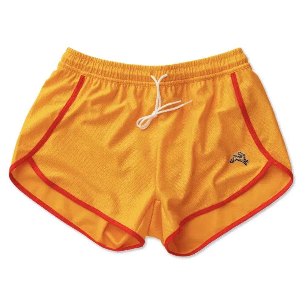 Tracksmith Marigold Van Cortlandt Lined Shorts Women's Size Small